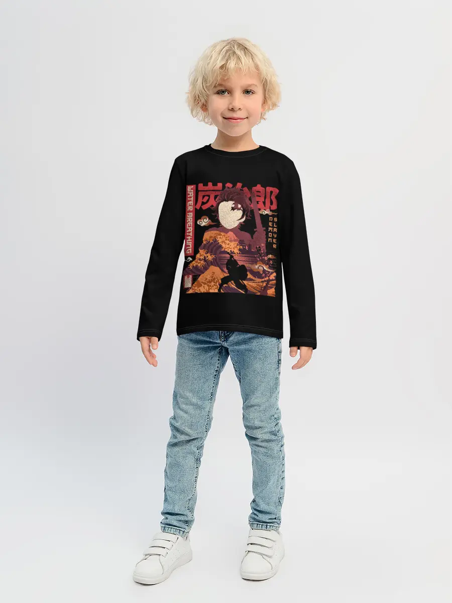 Детский лонгслив / Tanjirou Kamado
