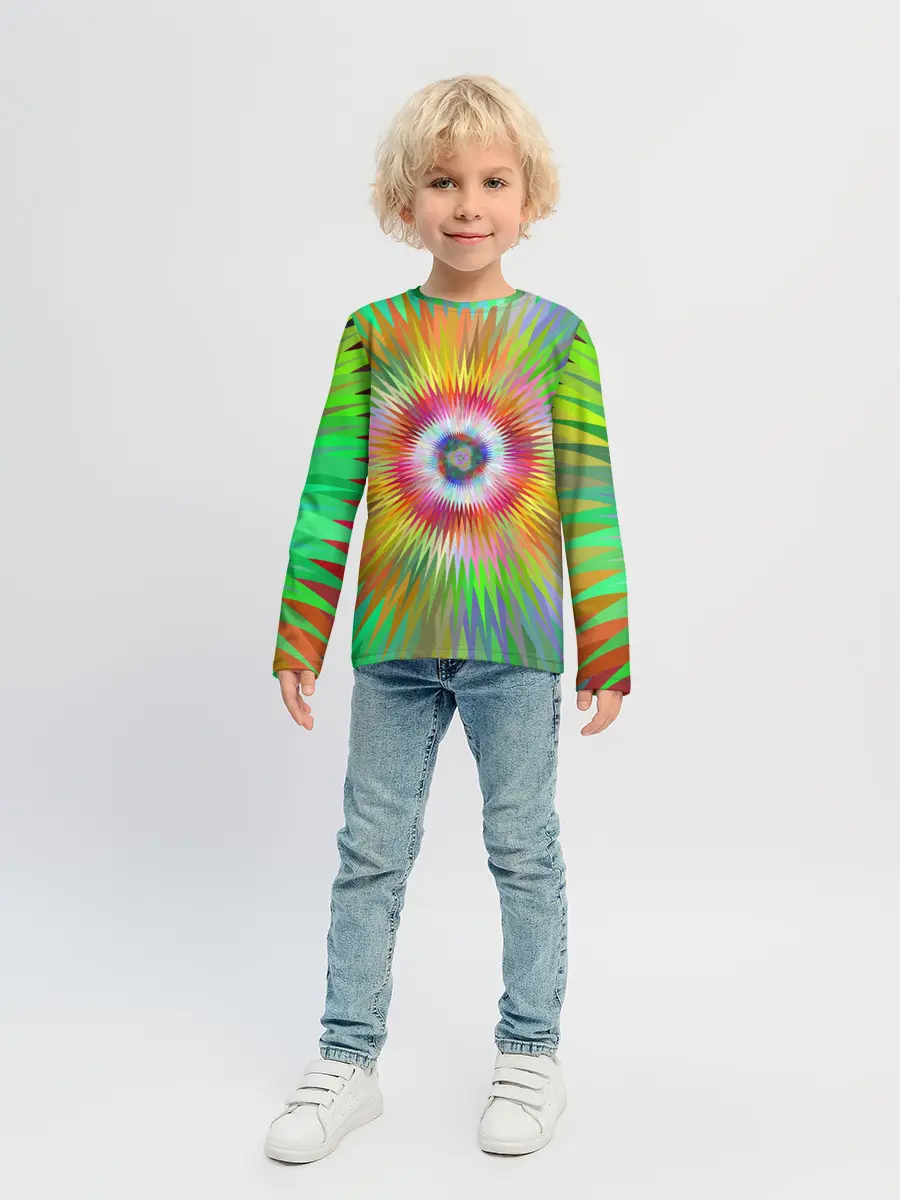 Детский лонгслив / Тропичный Бум!