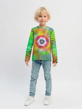 Детский лонгслив / Тропичный Бум!