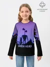 Детский лонгслив / СИРЕНОГОЛОВЫЙ ГЛИТЧ