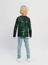 Детский лонгслив / ЗЕЛЁНОЕ ИЗЛУЧЕНИЕ