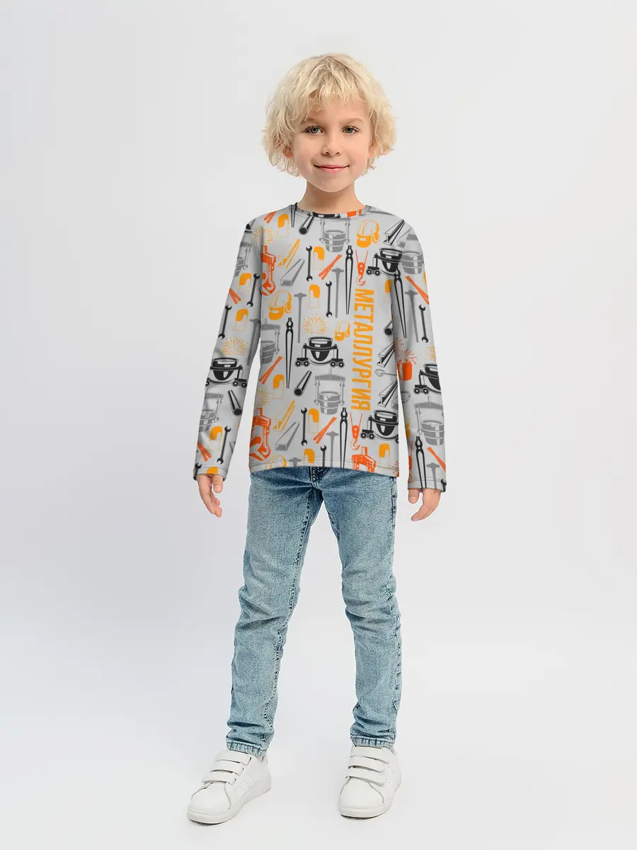 Детский лонгслив / Металлургия