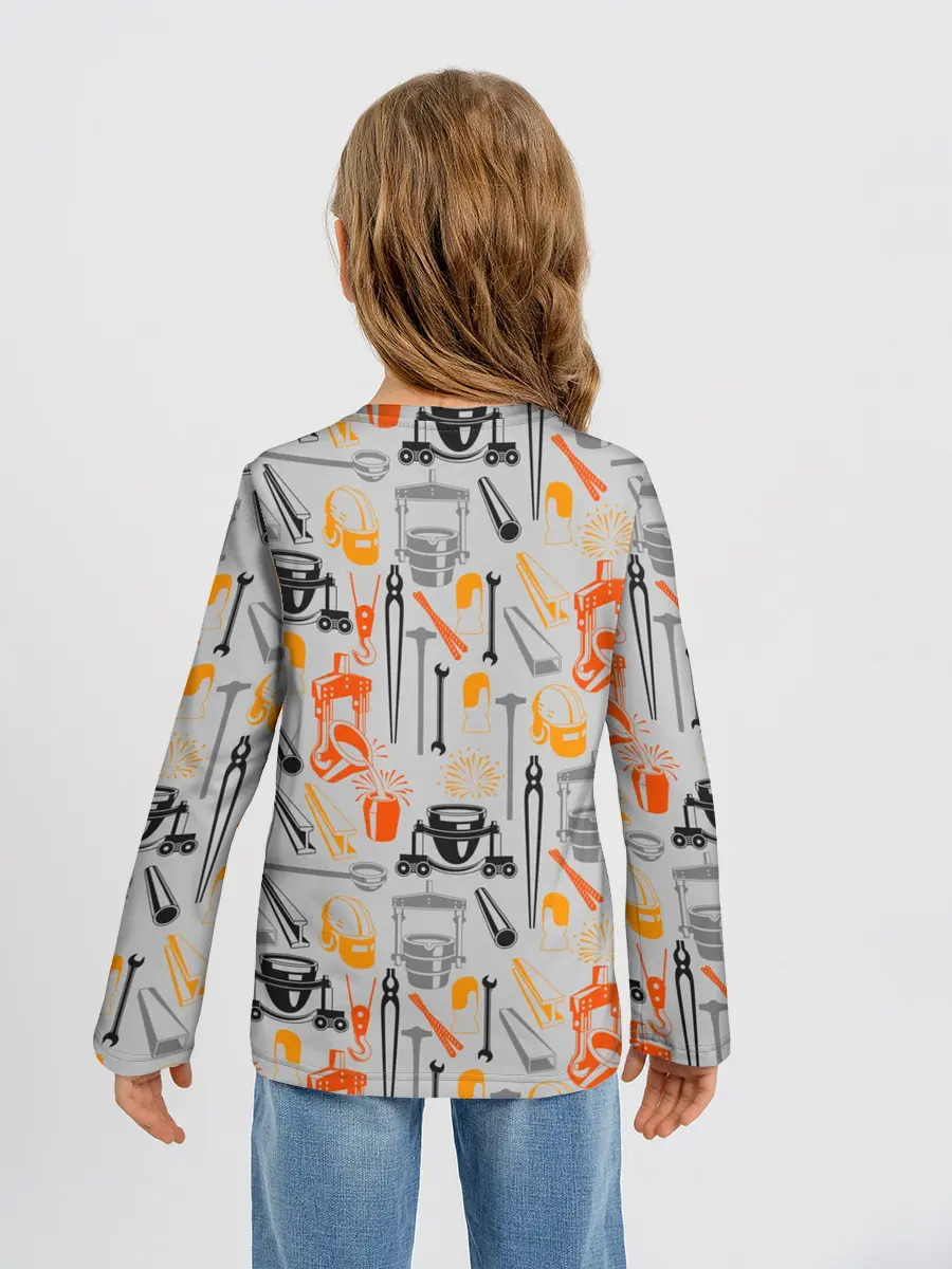 Детский лонгслив / Металлургия