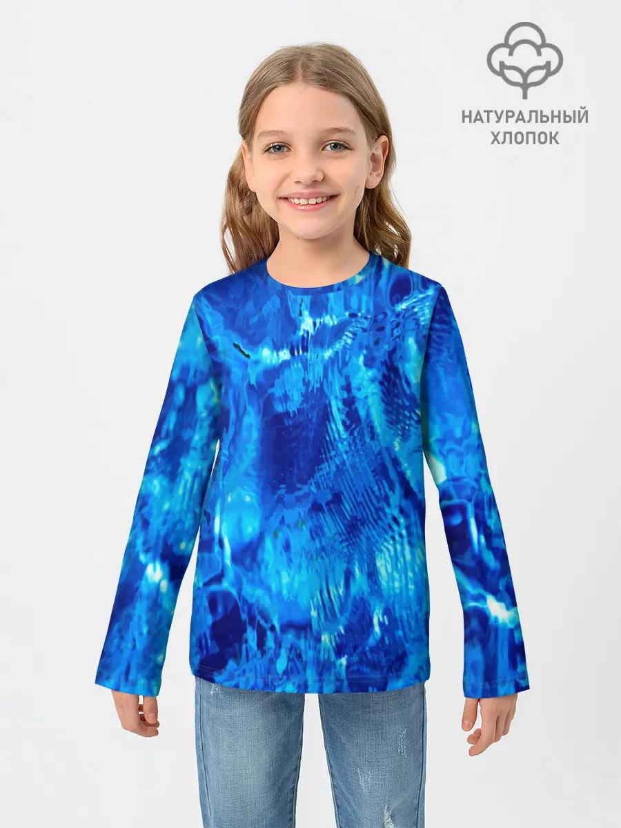 Детский лонгслив / Жаркая Пустыня