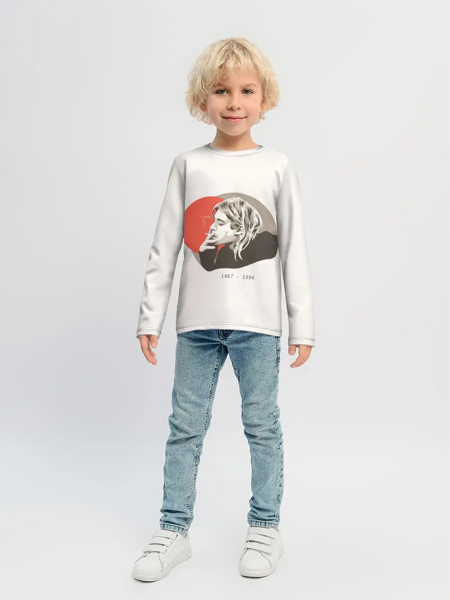 Детский лонгслив / Арт Курт