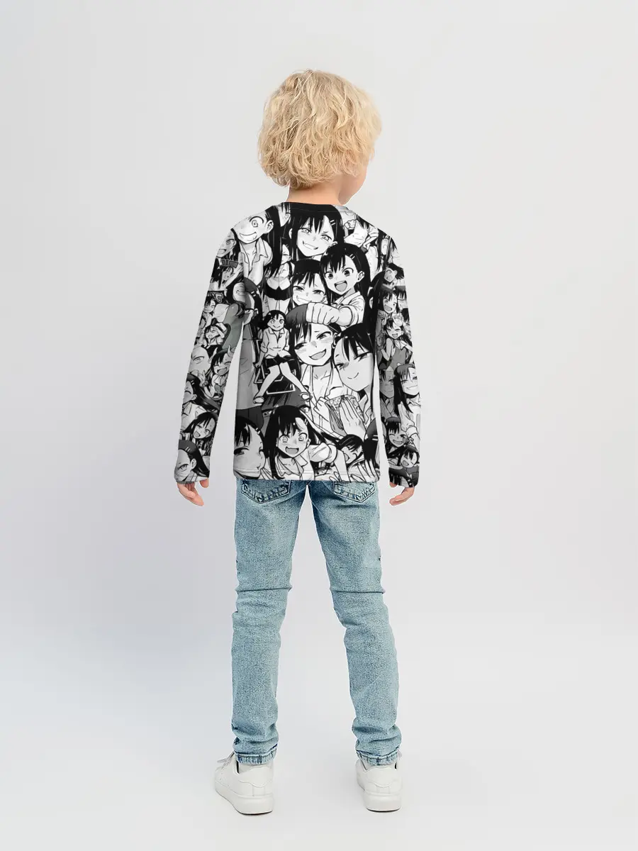 Детский лонгслив / Nagatoro Sempai