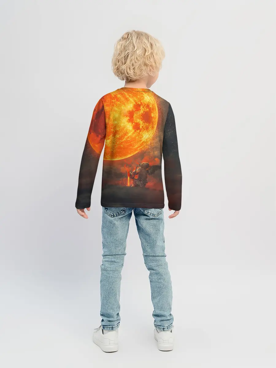 Детский лонгслив / РАДИАЦИОННОЕ СОЛНЦЕ