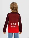 Детский лонгслив / AUDI красная сетка