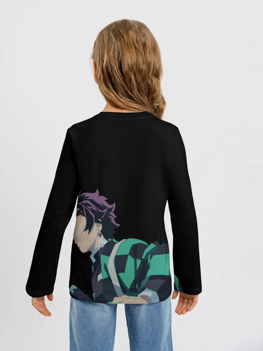 Детский лонгслив / Tanjirou Kamado