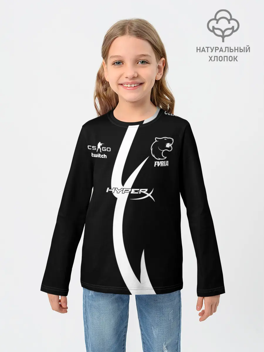 Детский лонгслив / Форма FURIA | Форма СS:GO
