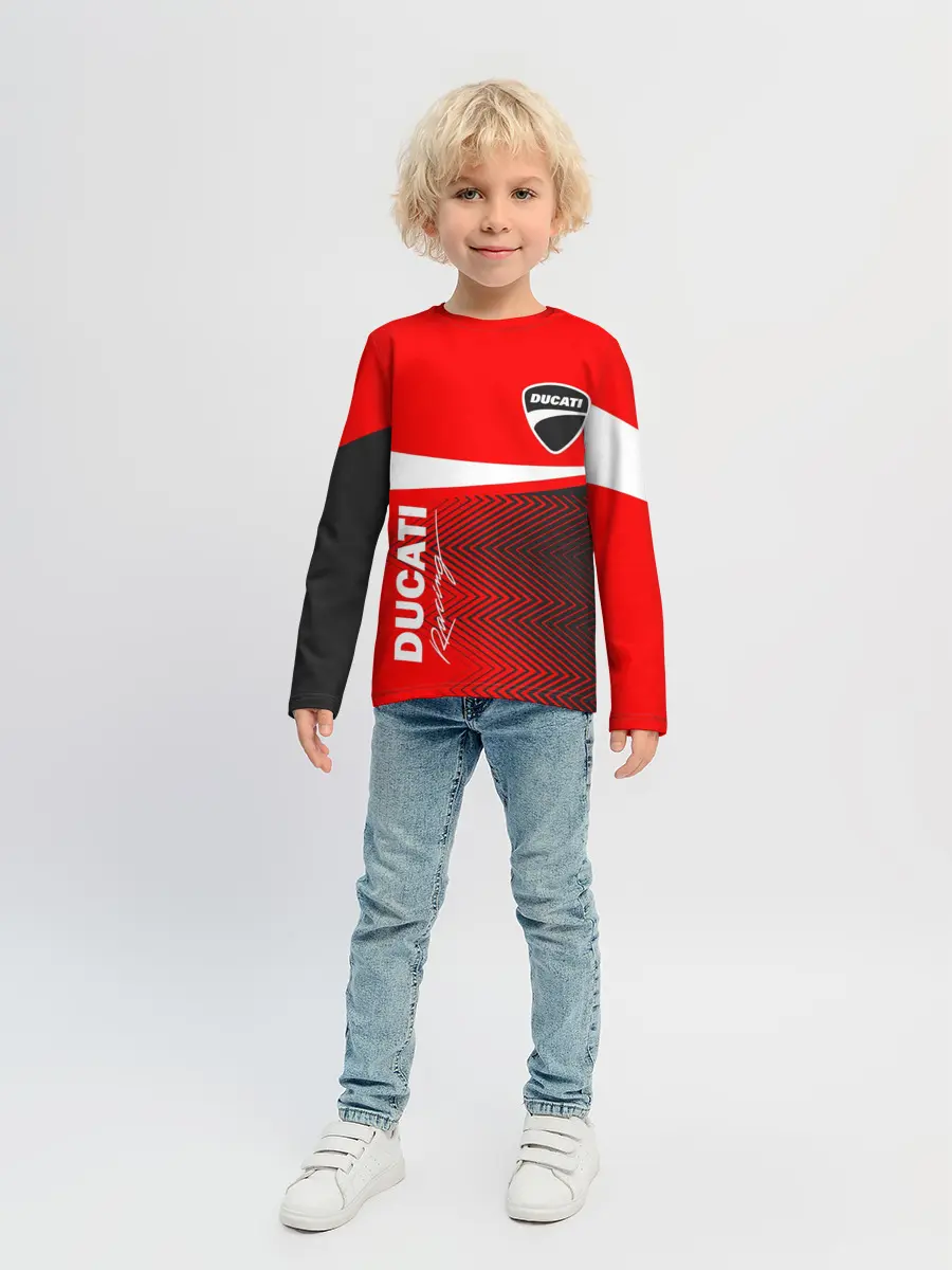Детский лонгслив / DUCATI / ДУКАТИ / MOTOSPORT