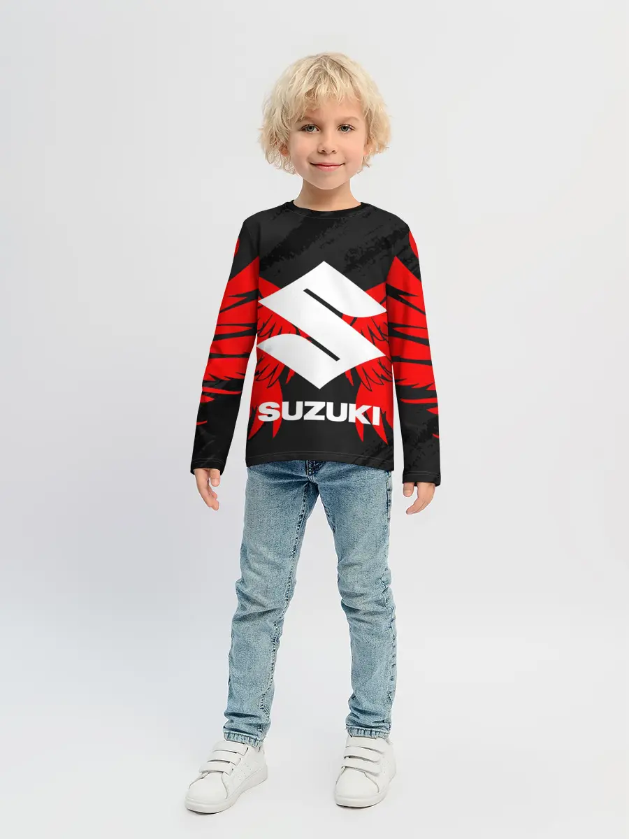 Детский лонгслив / SUZUKI / СУЗУКИ / МОТОСПОРТ