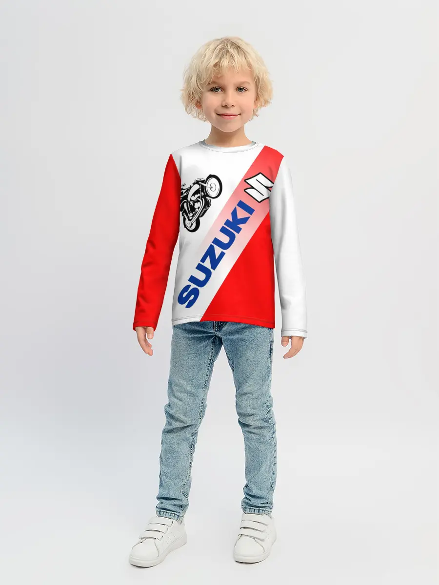 Детский лонгслив / SUZUKI / СУЗУКИ / RACING