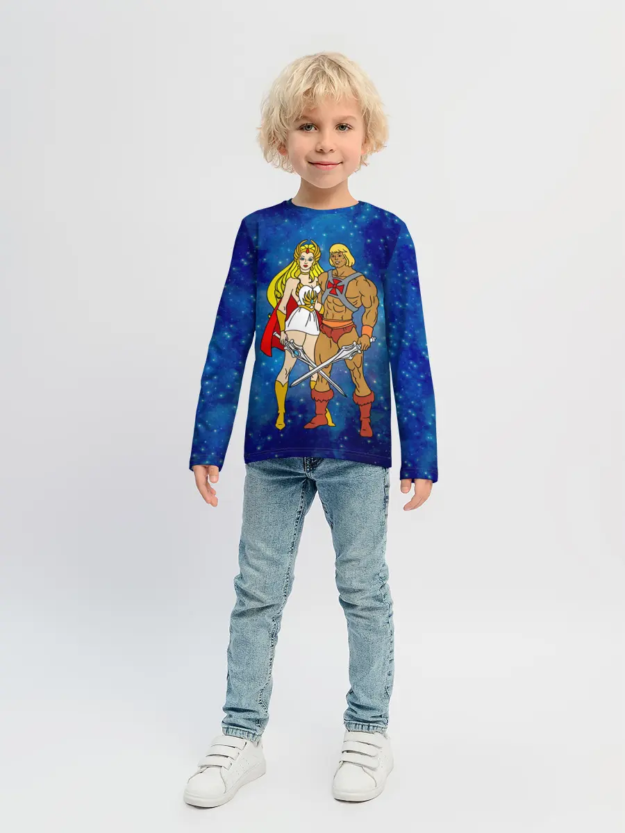 Детский лонгслив / Властелины вселенной, герои