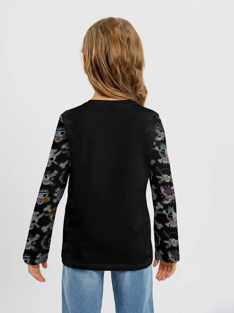 Детский лонгслив / Пираты Соломенной Шляпы | One Piece