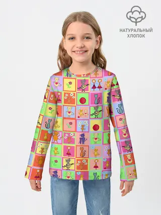 Детский лонгслив / Хороший день