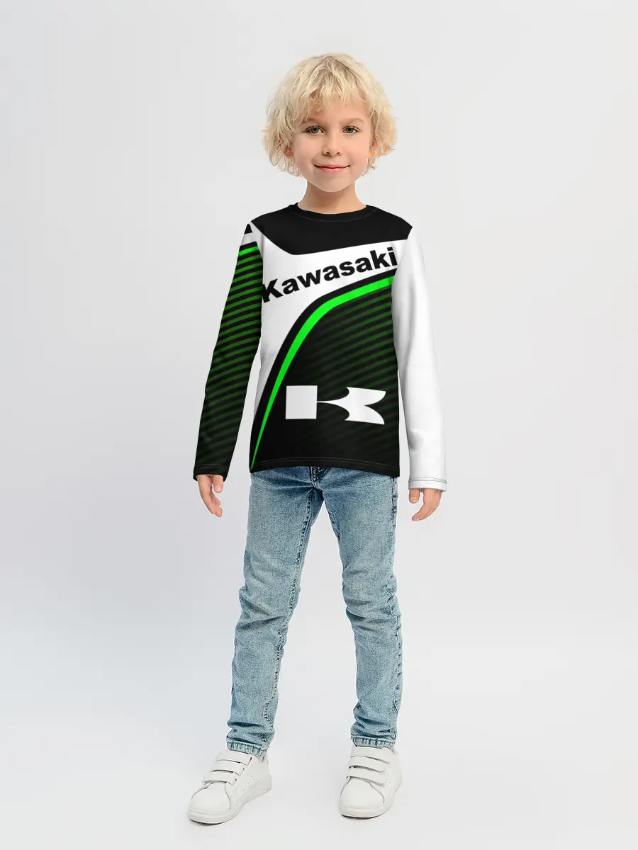 Детский лонгслив / KAWASAKI / КАВАСАКИ / SPORT
