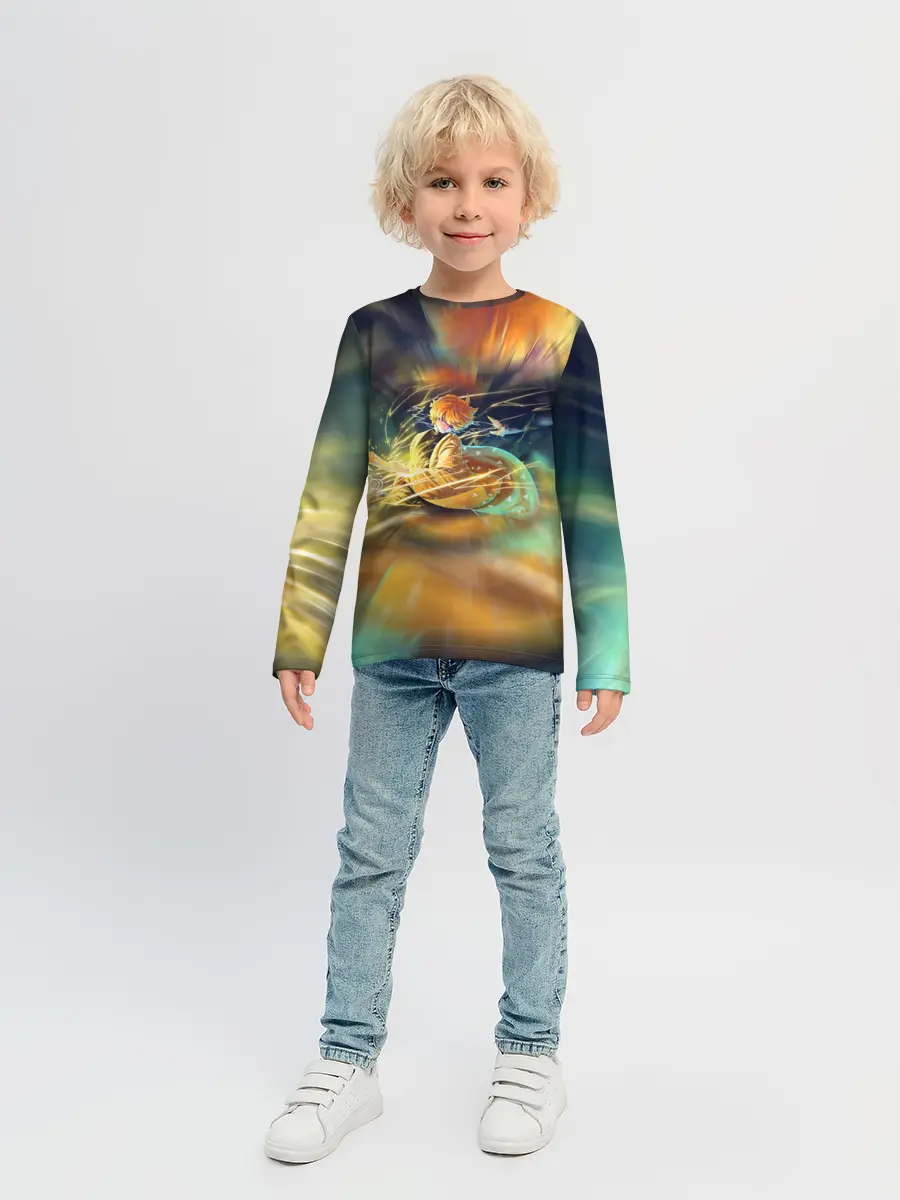 Детский лонгслив / ZENITSU | ЗЕНИТСУ | DEMON SLAYER