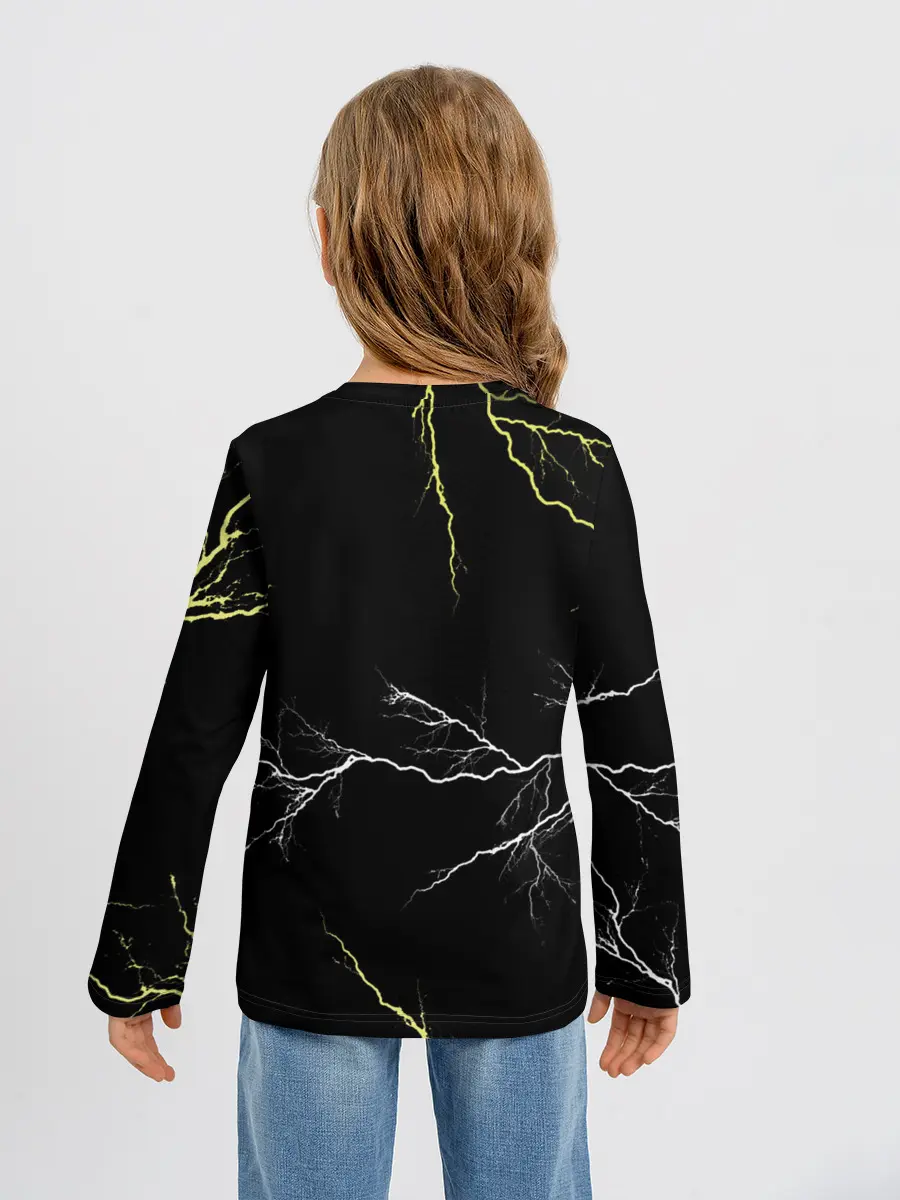 Детский лонгслив / КЛИНОК РАССЕКАЮЩИЙ ДЕМОНОВ | ЗЕНИТСУ