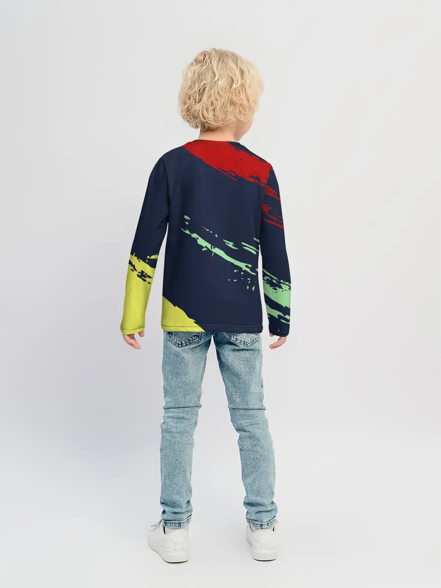 Детский лонгслив / Луффи, Зоро и Санджи One Piece