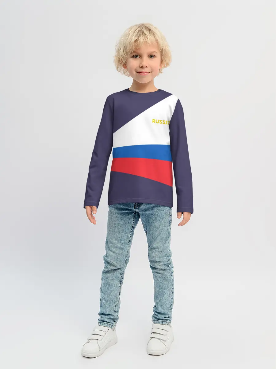 Детский лонгслив / Токио 2021 Форма России