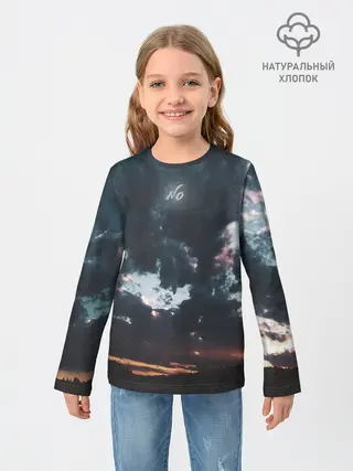 Детский лонгслив / Закат