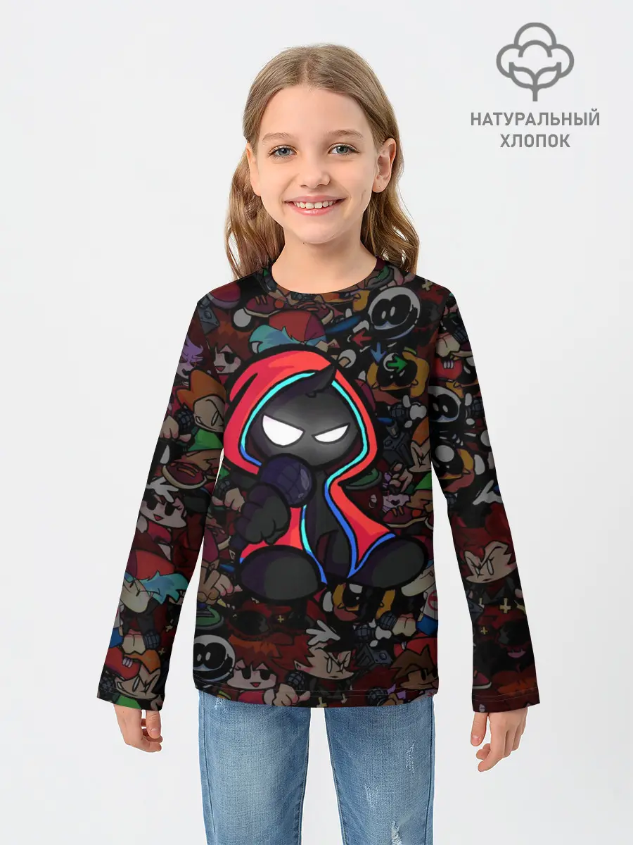 Детский лонгслив / Friday Night Funkin