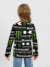 Детский лонгслив / KAWASAKI X MONSTER ENERGY