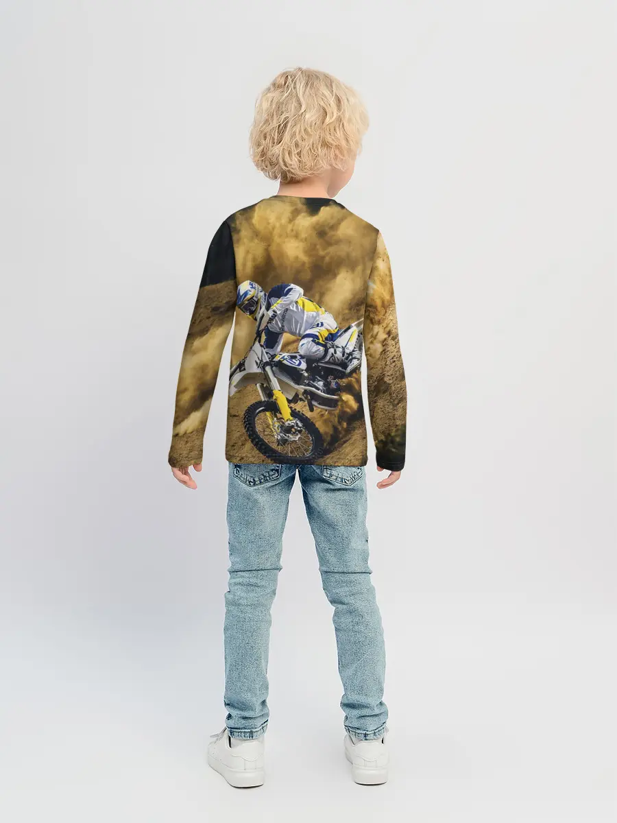 Детский лонгслив / HUSQVARNA / ХУСКВАРНА / SPORT