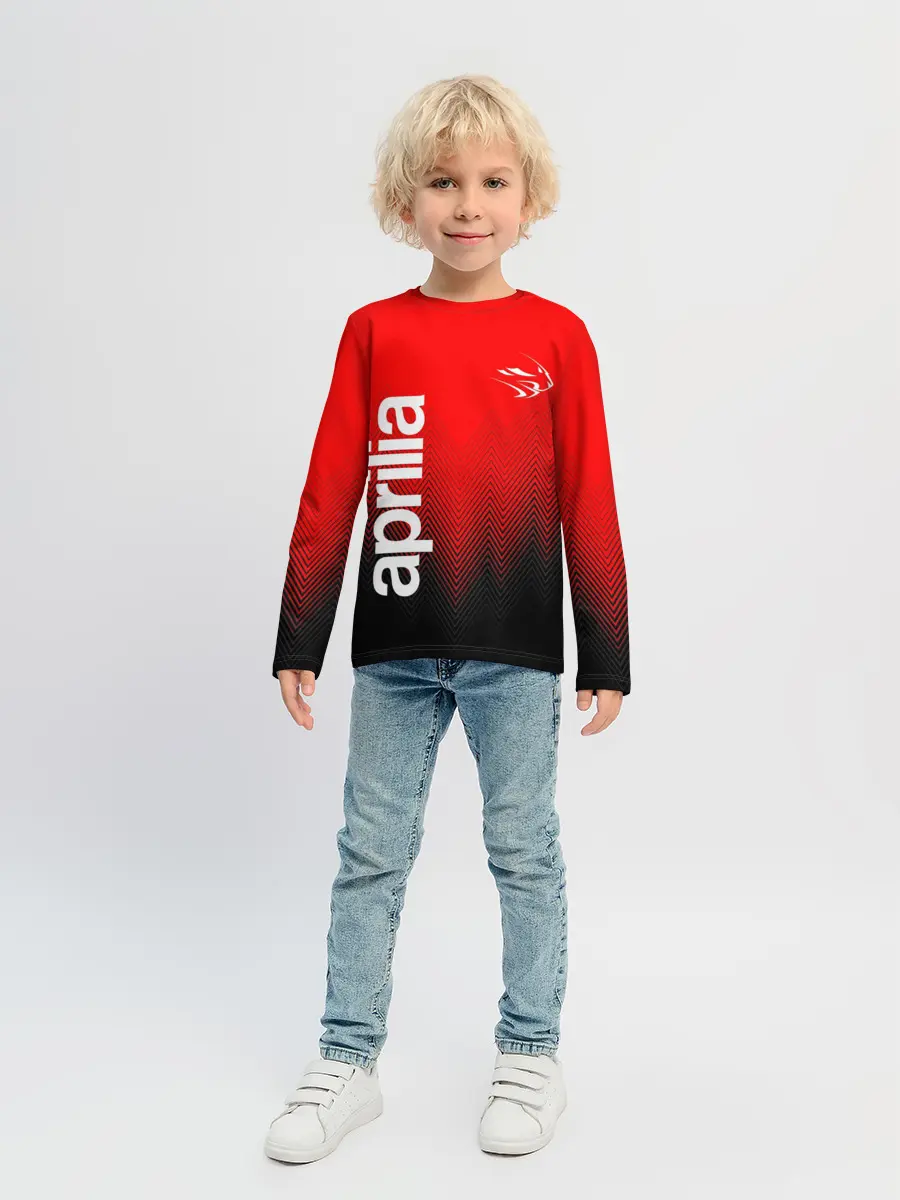 Детский лонгслив / APRILIA / АПРИЛИЯ / MOTO