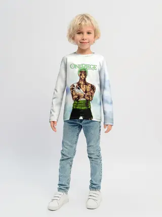Детский лонгслив / Зоро после боя One Piece
