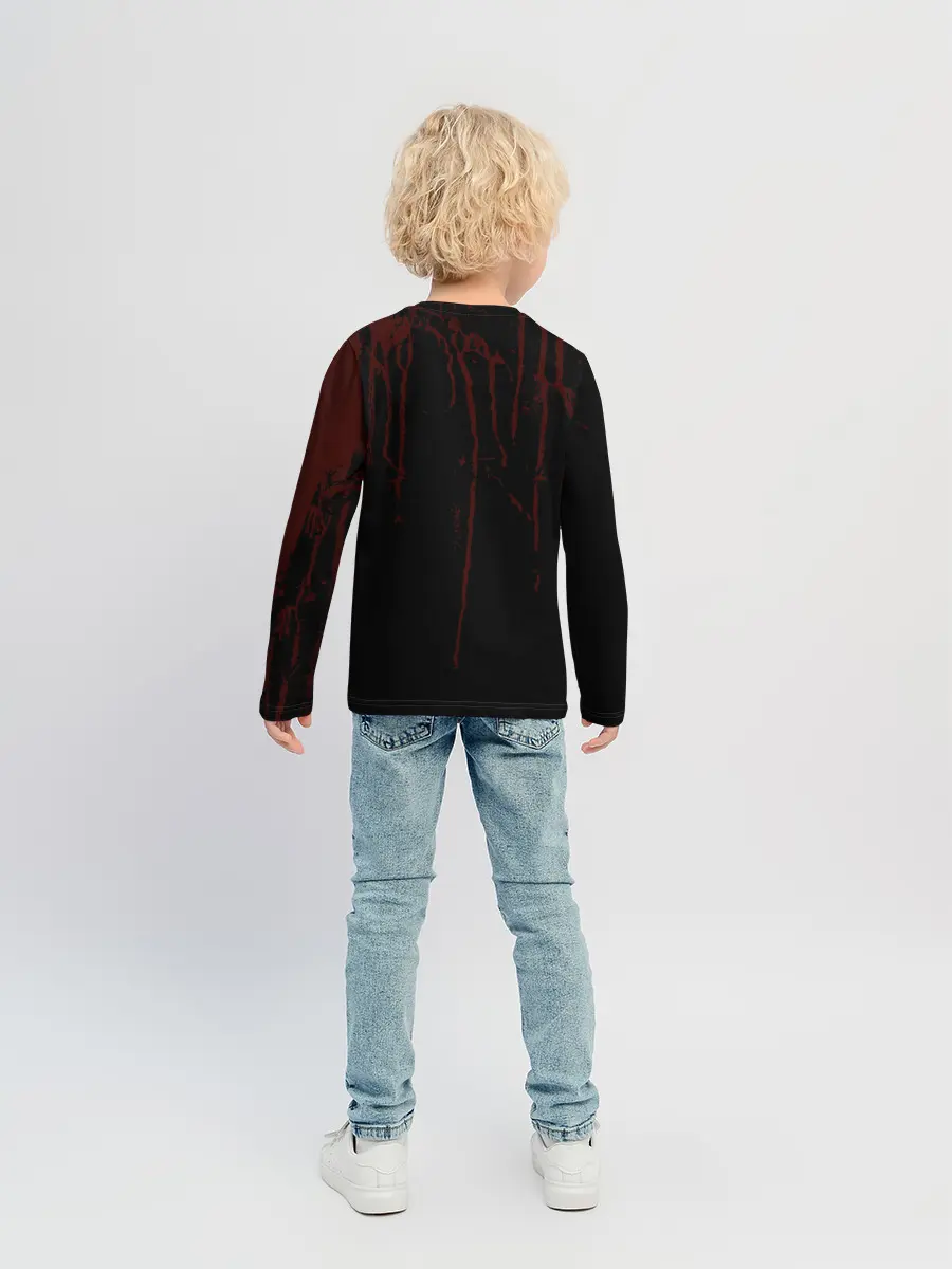 Детский лонгслив / Зоро окровавленный | One Piece