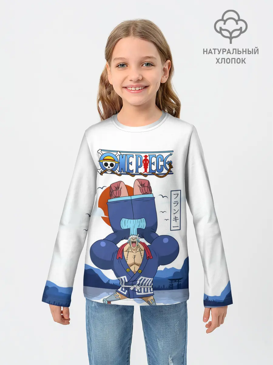 Детский лонгслив / Фрэнки One Piece. Большой куш