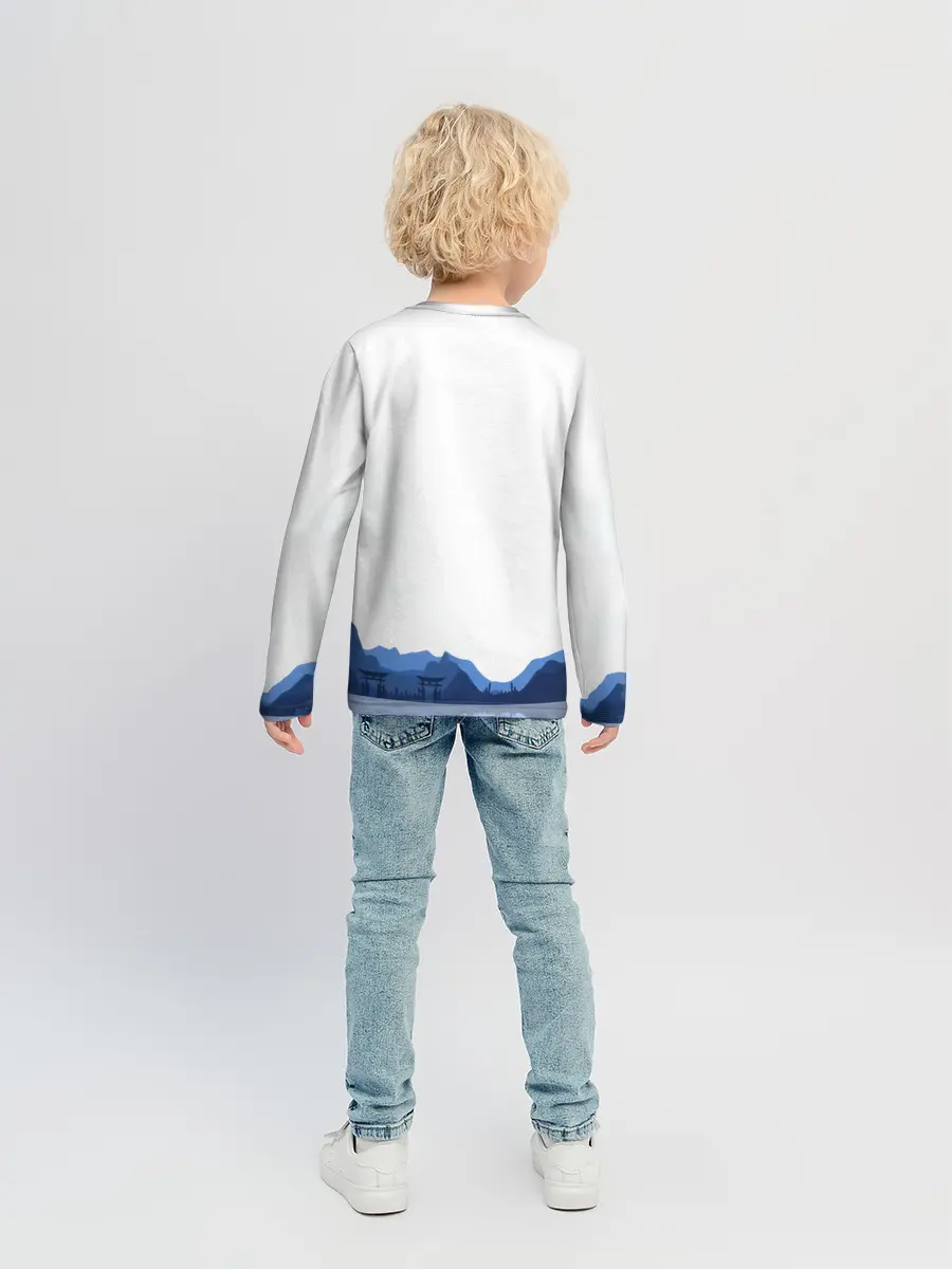 Детский лонгслив / Фрэнки One Piece. Большой куш