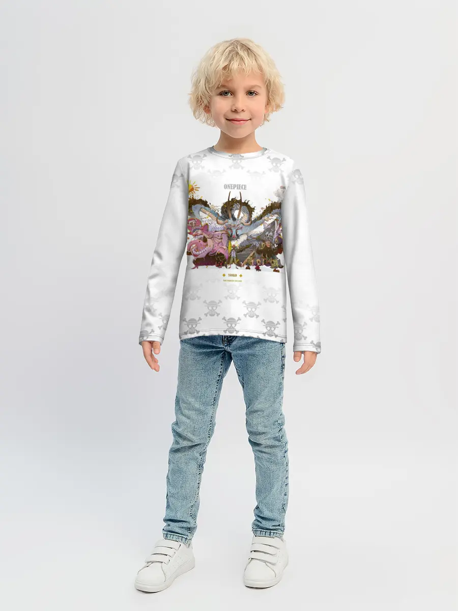 Детский лонгслив / Монстры пираты One Piece