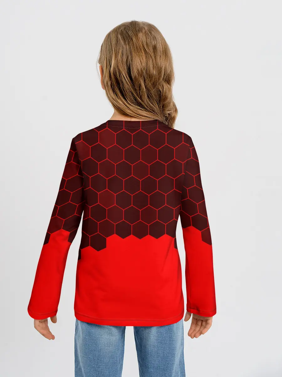 Детский лонгслив / Battlefield 2042 - Hexagon