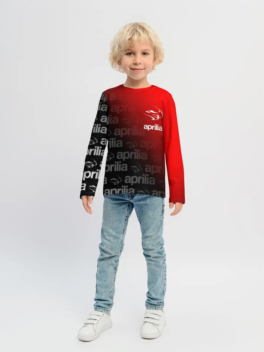 Детский лонгслив / APRILIA / АПРИЛИЯ / MOTO