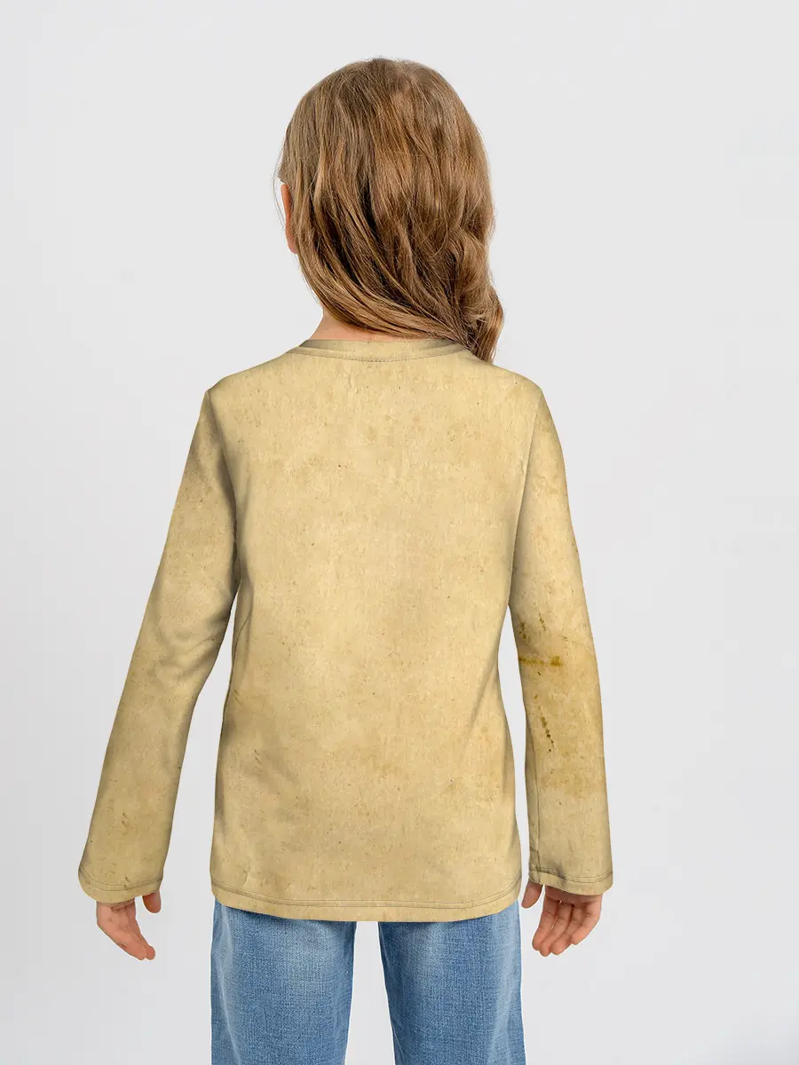 Детский лонгслив / One Piece пираты Соломенной Шляпы