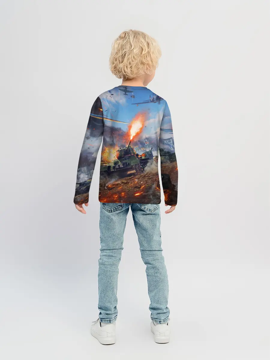 Детский лонгслив / WAR THUNDER / ВАР ТАНДЕР