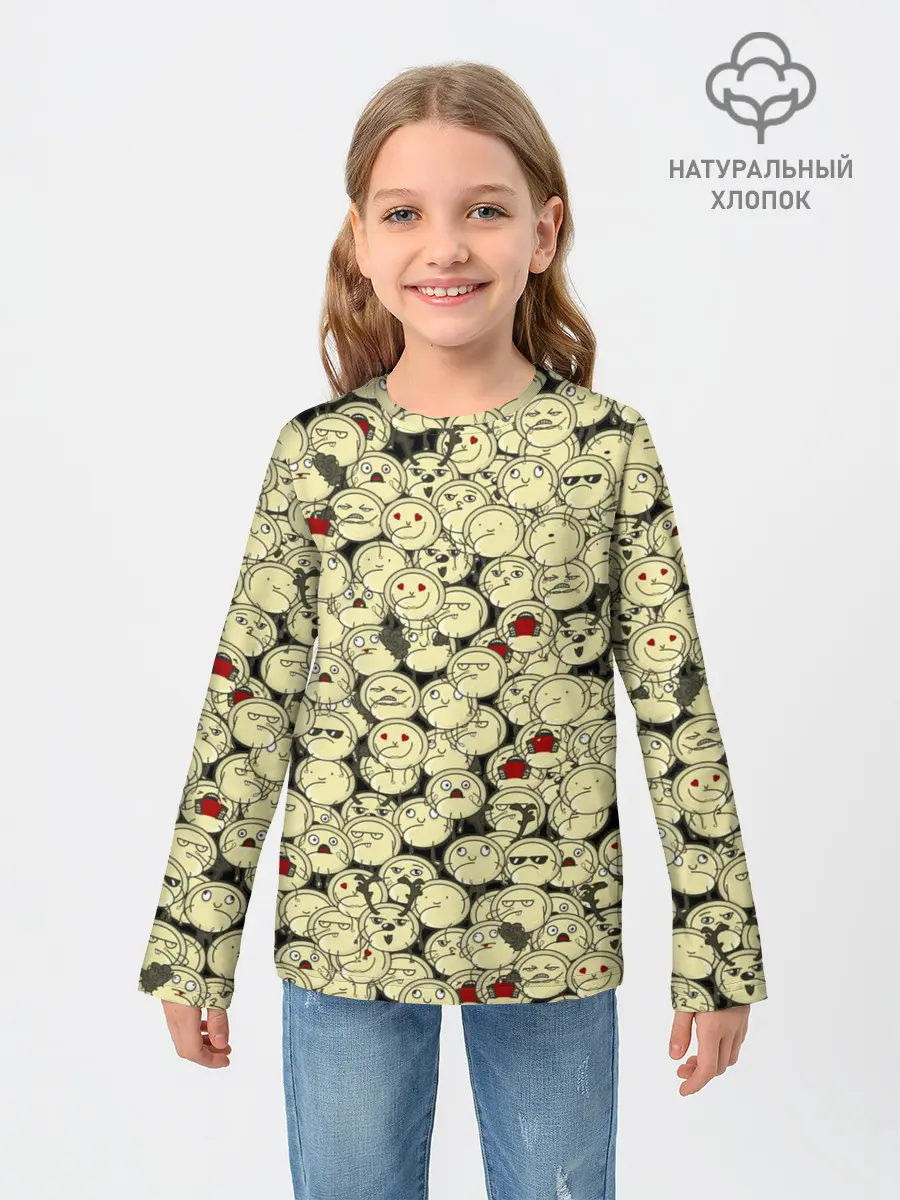 Детский лонгслив / Пельмени