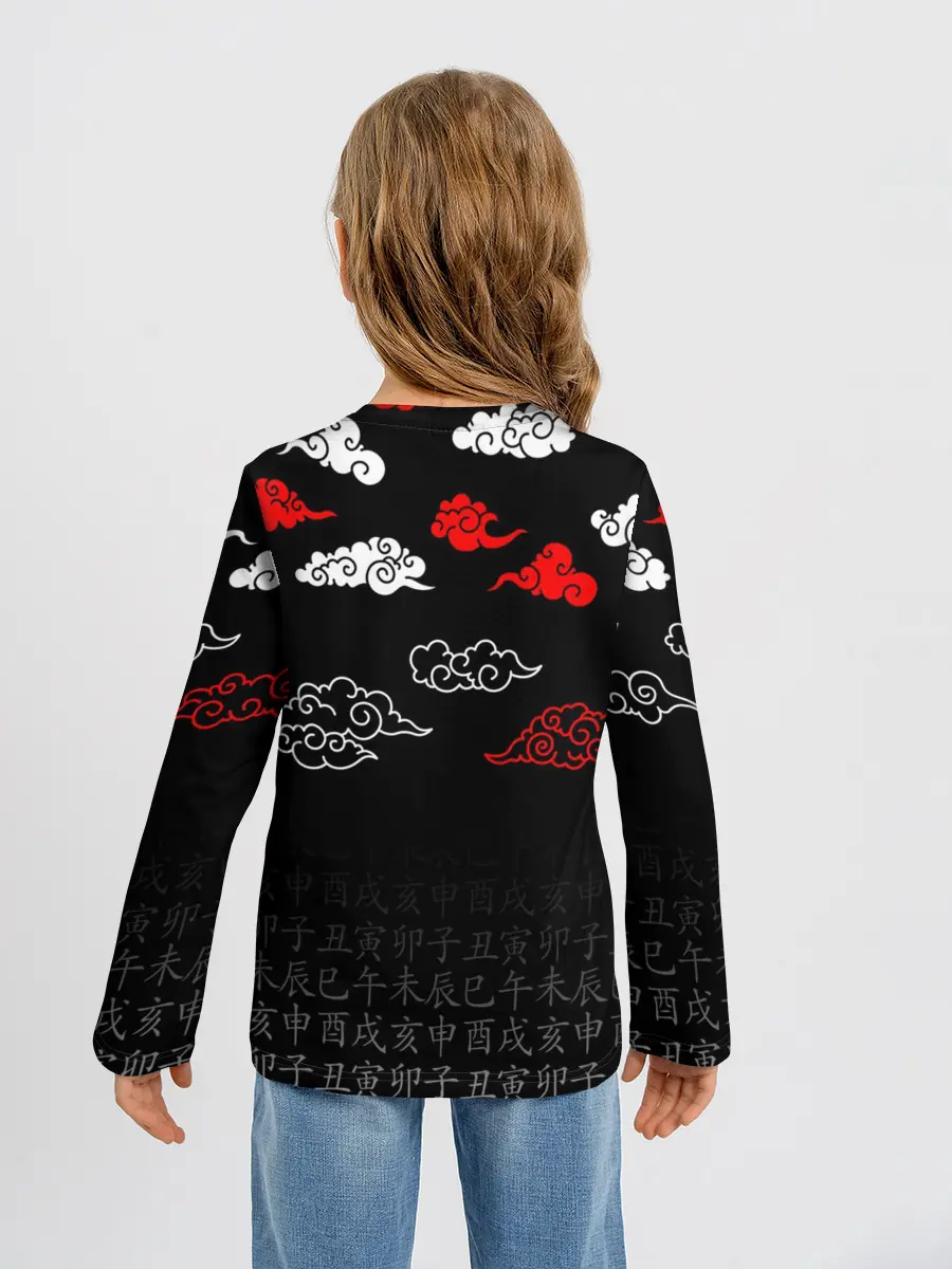 Детский лонгслив / ДОРОРО / DORORO / ЛОГО