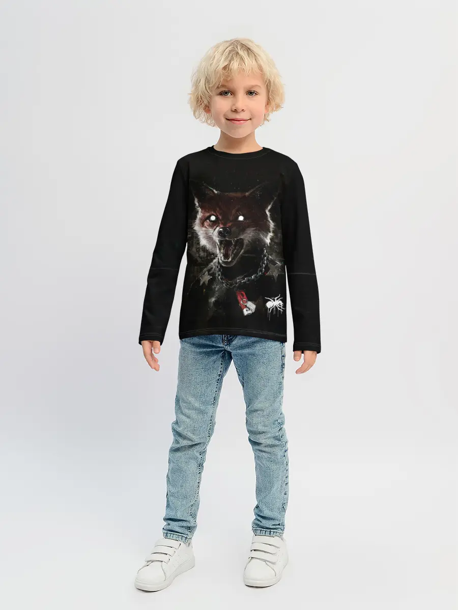 Детский лонгслив / Prodigy Fox