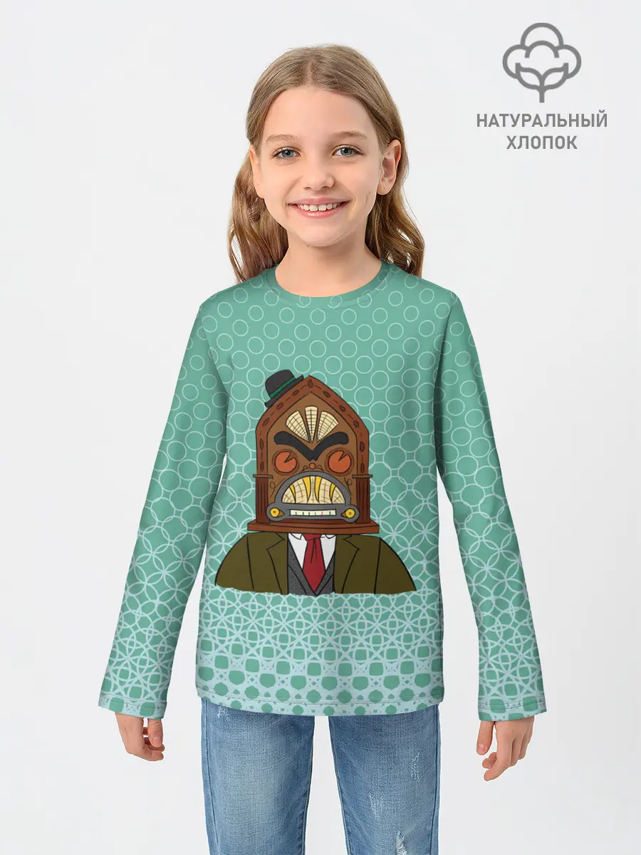 Детский лонгслив / Radiohead | Радиохед | Logo