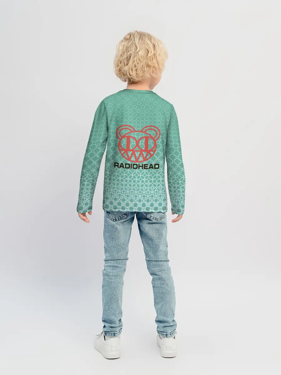 Детский лонгслив / Radiohead | Радиохед | Logo