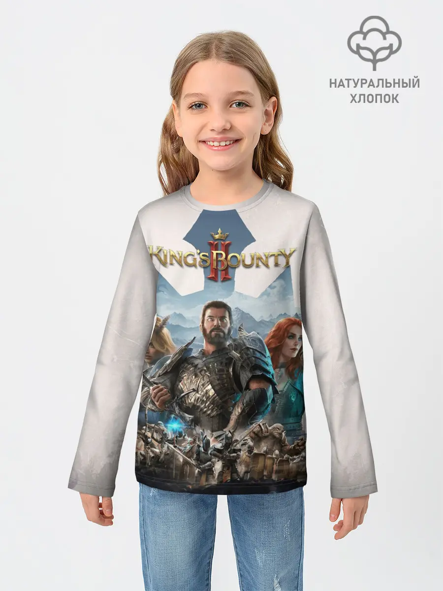 Детский лонгслив / Kings Bounty 2 трио
