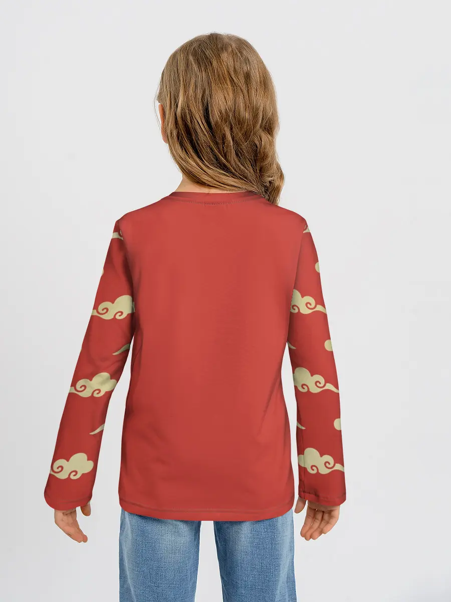 Детский лонгслив / Сунь Укун в облаках