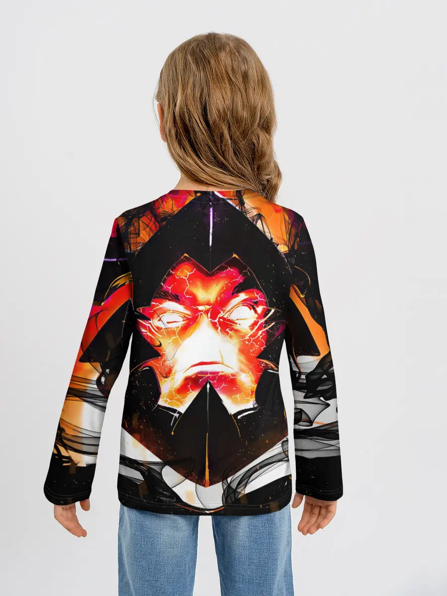 Детский лонгслив / Поднятие уровня в одиночку