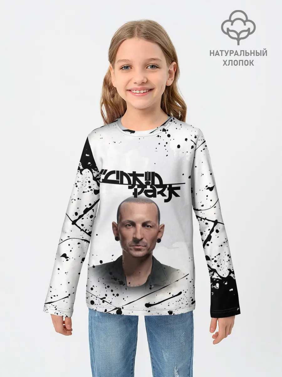 Детский лонгслив / ЧЕСТЕР | ЛИНКИН ПАРК