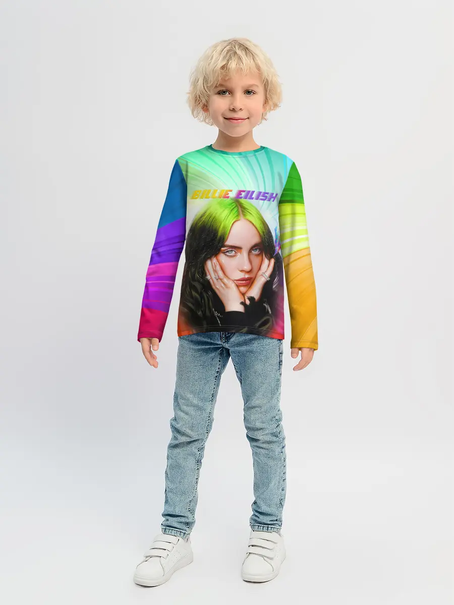 Детский лонгслив / BILLIE EILISH / БИЛЛИ АЙЛИШ