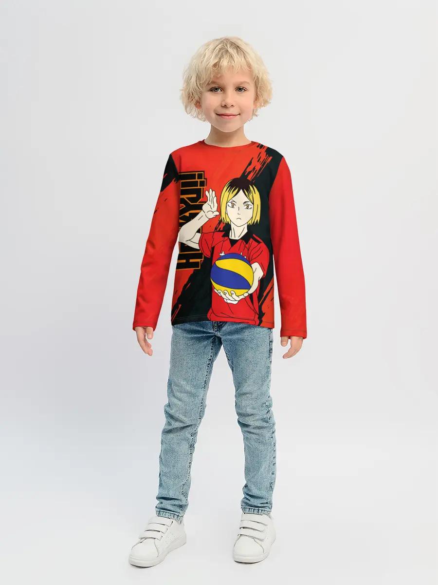 Детский лонгслив / Кенма Козуме, Haikyuu